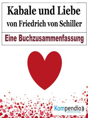cover image of Kabale und Liebe von Friedrich von Schiller